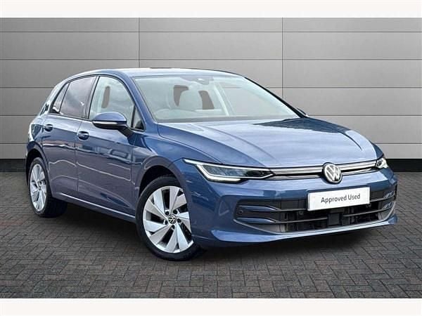 Blue Used 2024 VW Golf VIII Match Hatchback | £21,450 (Fair price) - Image 1/3
