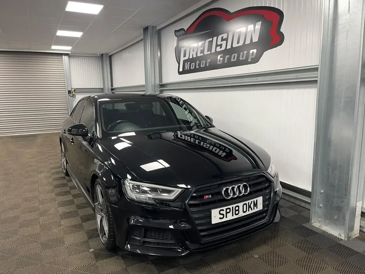 Used Audi S3 Black Edition 310 HP (228 kW) 2018 Black Sedan