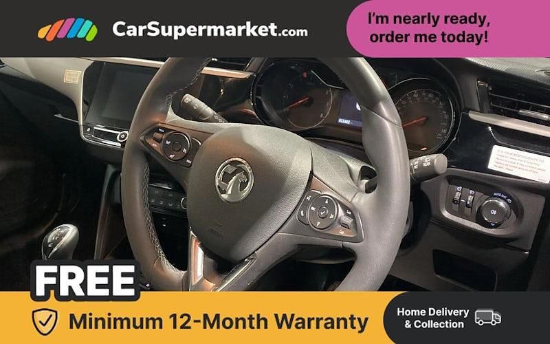 Used Vauxhall Corsa Design Edition 75 HP (55 kW) 2023 Black Hatchback