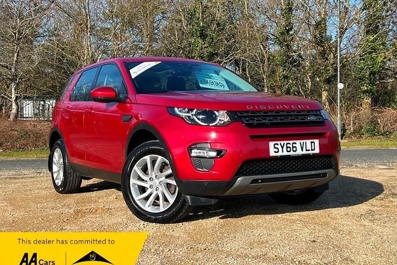 Used Land Rover Discovery Sport SE 180 HP (132 kW) 2016 Red SUV