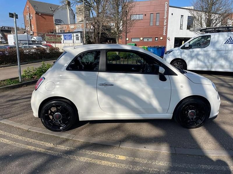 Used Fiat 500 S 69 HP (50 kW) 2014 White Hatchback