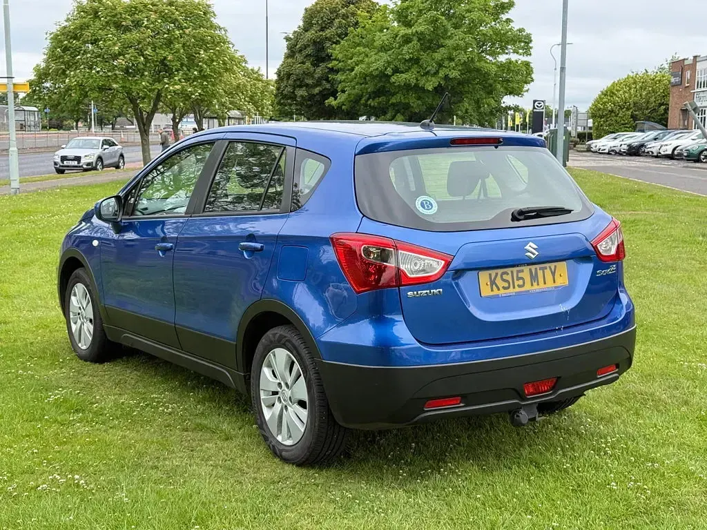 Used Suzuki SX4 S-Cross SZ3 120 HP (88 kW) 2015 Blue SUV