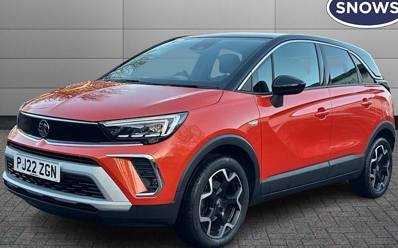 Used Vauxhall Crossland Edition 131 HP (96 kW) 2021 Orange SUV