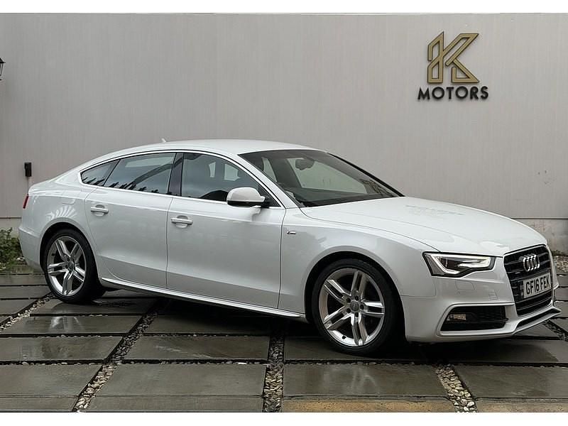 Used Audi A5 S-Line 2016 White Coupe