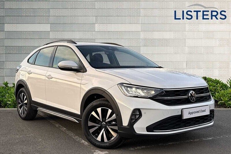 Pure white Used 2025 VW Taigo Life SUV | £22,690 (Fair price) - Image 1/4