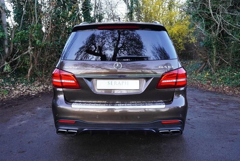 Used Mercedes GLS63 AMG 2017 Brown SUV
