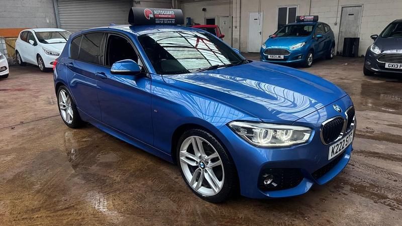 Used BMW 120 M Sport 2017 Blue Hatchback