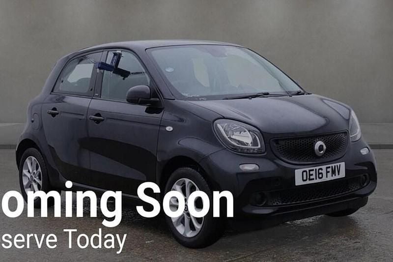 Black Used 2016 Smart ForFour Passion Hatchback | £6,495 (Good price) - Image 1/1