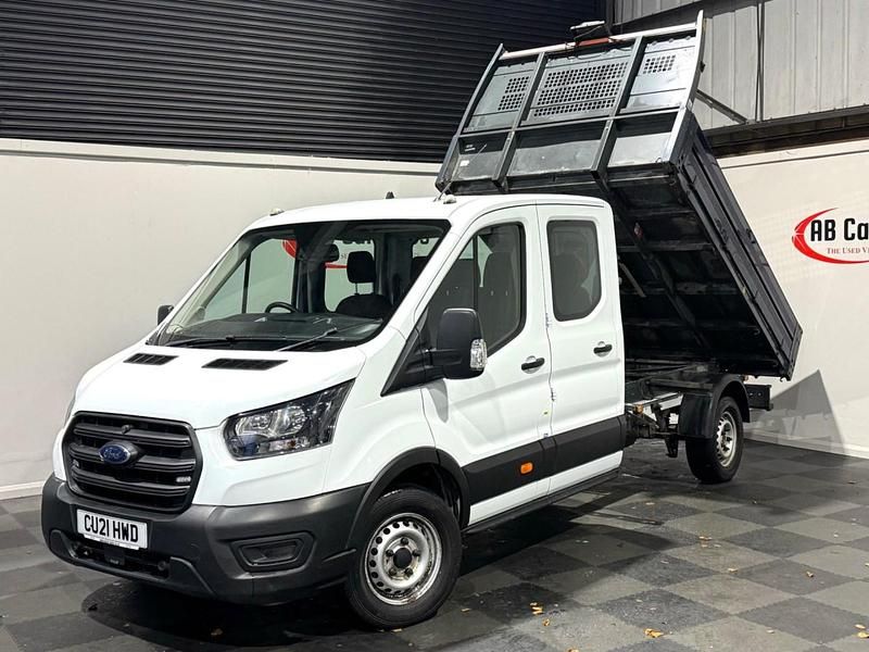 White Used 2021 Ford Transit S Cabriolet | £15,999 (Fair price) - Image 1/3