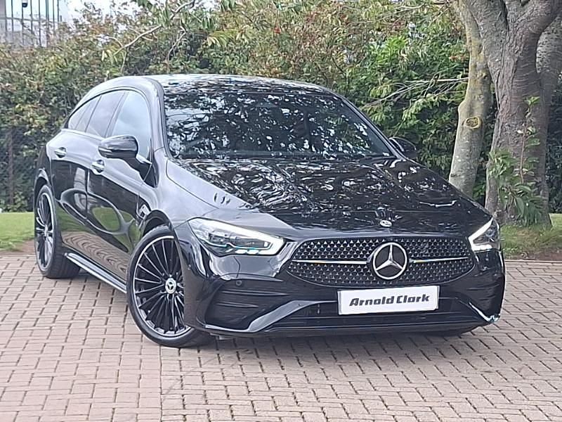 Black Used 2024 Mercedes CLA180 AMG Line Premium Plus Sedan | £29,998 (Super price) - Image 1/4