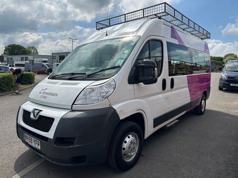 White Used 2009 Peugeot Boxer Van | £6,990 - Image 1/4