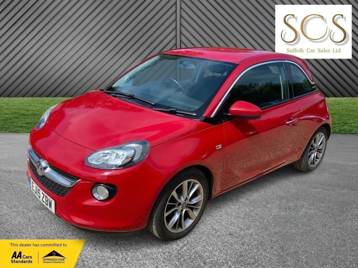 Used Vauxhall Adam Jam 2015 Red Hatchback