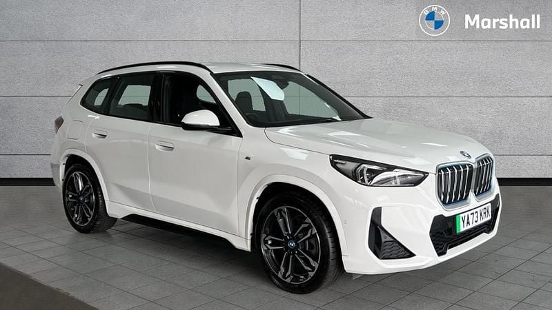 Alpine white Used 2023 BMW iX1 M Sport SUV | £30,178 (Good price) - Image 1/4