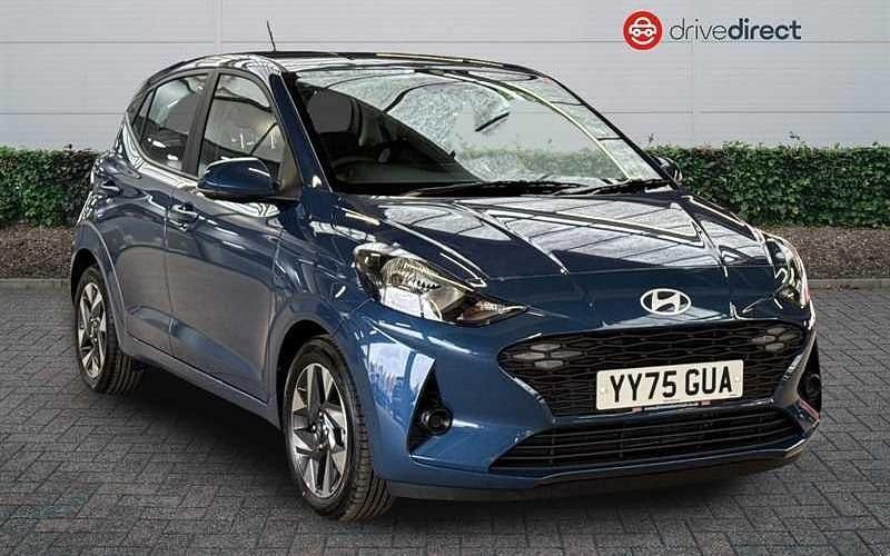 Pearl vibrant blue New 2025 Hyundai i10 Advanced Hatchback | £16,440 (Fair price) - Image 1/4