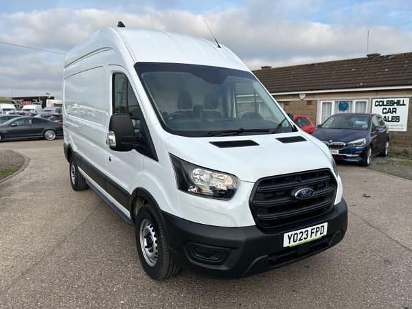 White Used 2023 Ford Transit Van | £19,995 (Fair price) - Image 1/4
