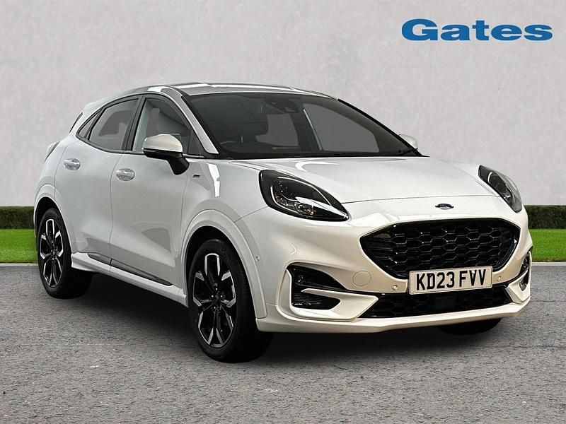 White Used 2023 Ford Puma Gen-E ST-Line X Hatchback | £17,499 (Fair price) - Image 1/4