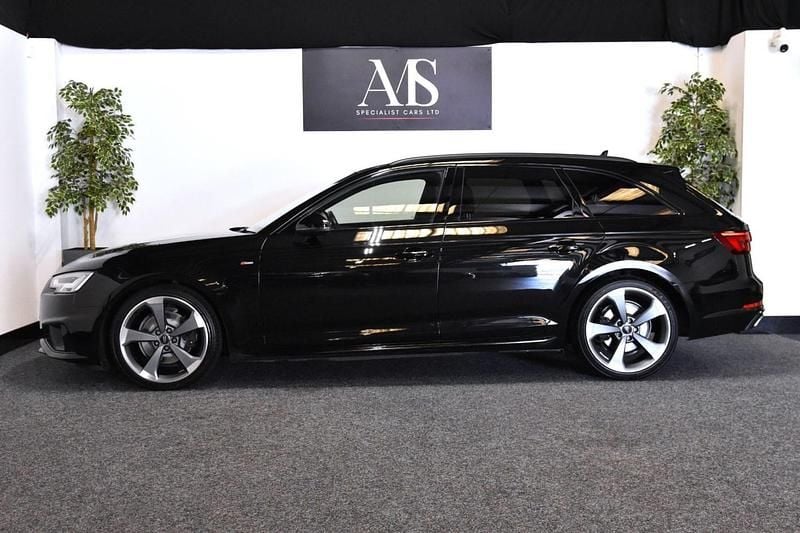 Used Audi A4 Black Edition 150 HP (110 kW) 2019 Black Estate
