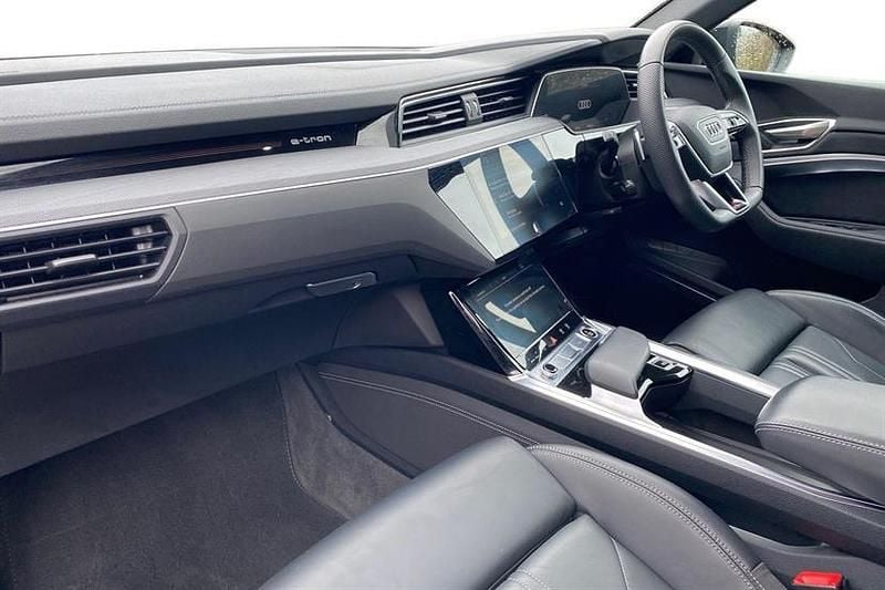 Used Audi Q8 e-tron Black Edition 300 kW (408 HP) 2023 Black SUV