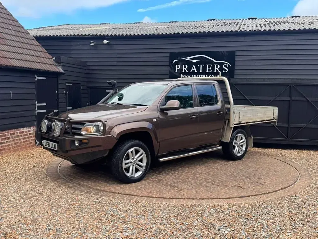 Used VW Amarok 180 HP (132 kW) 2015 Brown Pickup