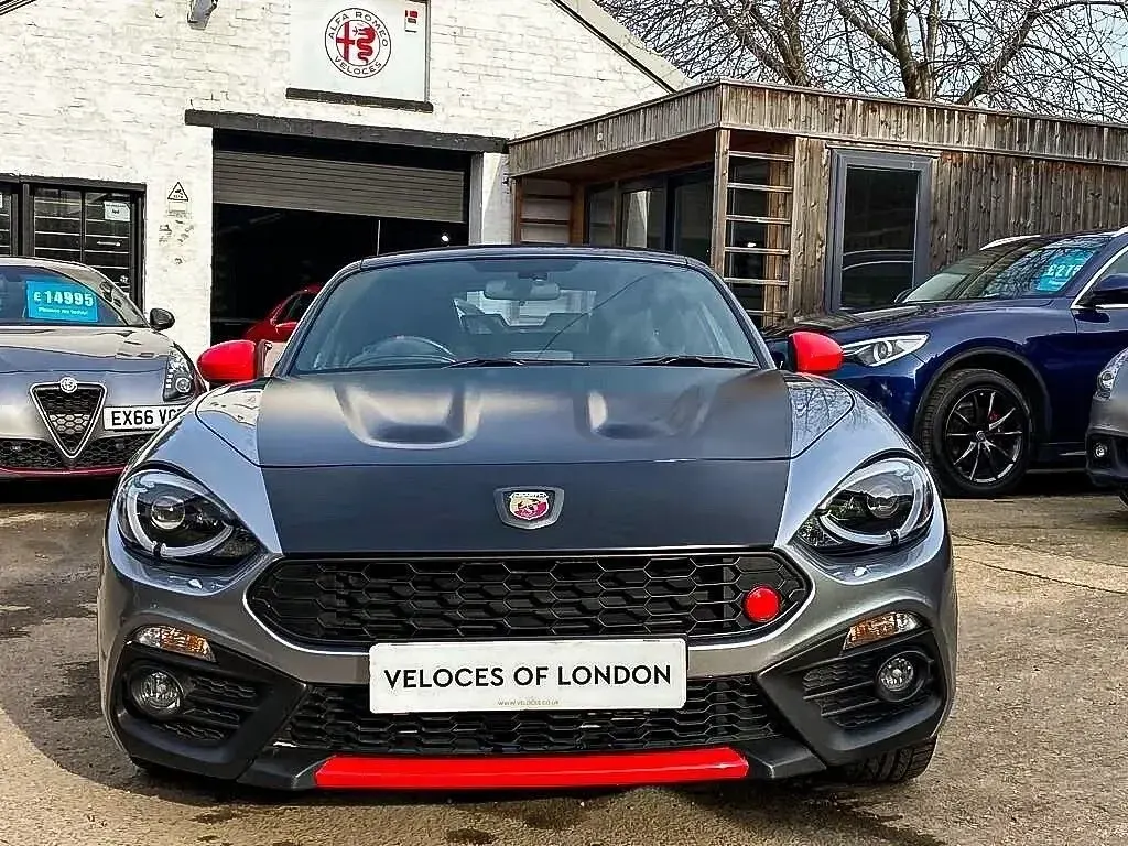 Used Abarth 124 Spider 170 HP (125 kW) 2016 Grey Cabriolet