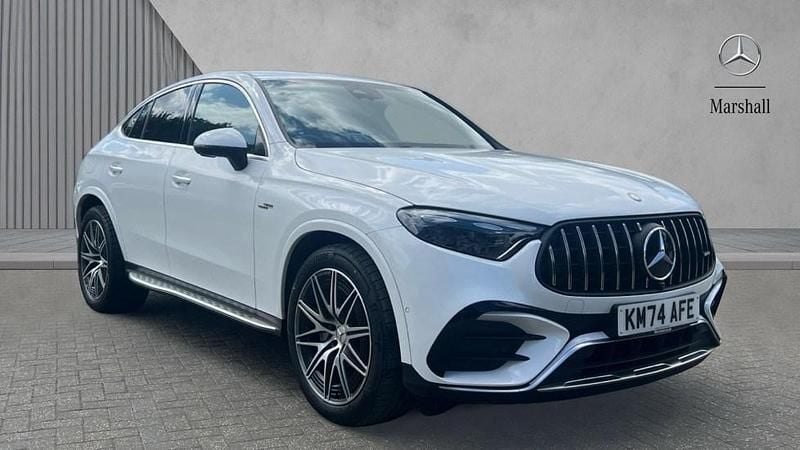 White Used 2024 Mercedes GLC43 AMG Premium Coupe | £66,332 - Image 1/4