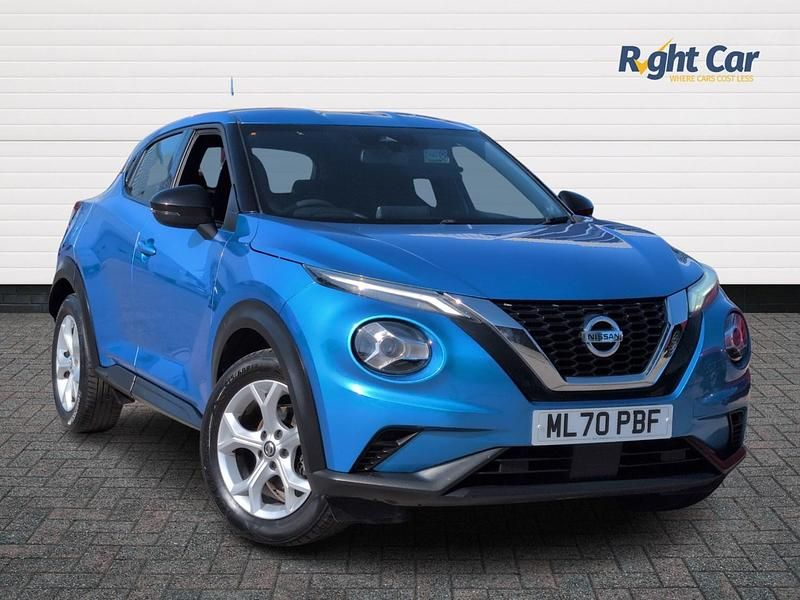 Used Nissan Juke Acenta 117 HP (86 kW) 2020 Blue SUV