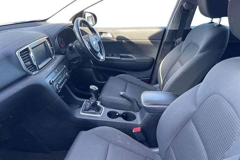 Used Kia Sportage 114 HP (83 kW) 2016 Planet blue SUV