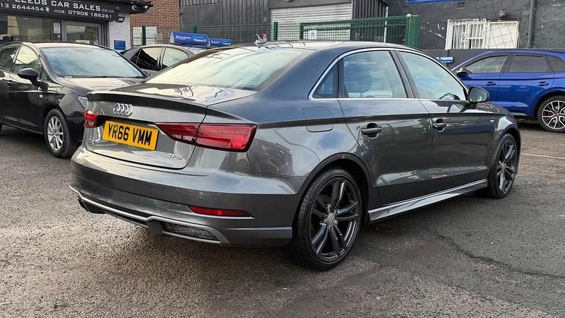 Used Audi A3 S-Line 150 HP (110 kW) 2016 Grey Sedan