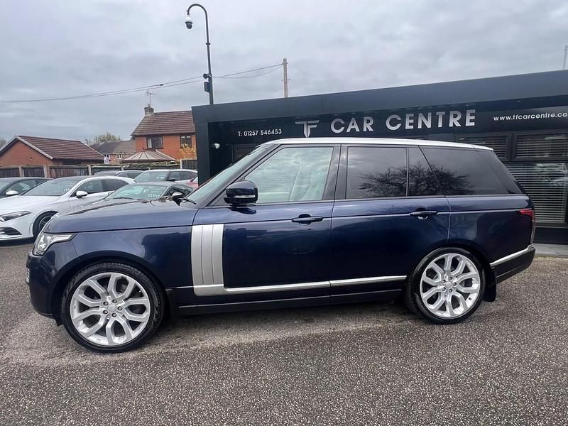 Used Land Rover Range Rover Vogue 258 HP (189 kW) 2017 Blue SUV