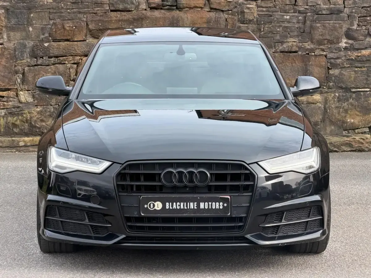Used Audi A6 Black Edition 190 HP (139 kW) 2017 Black Sedan