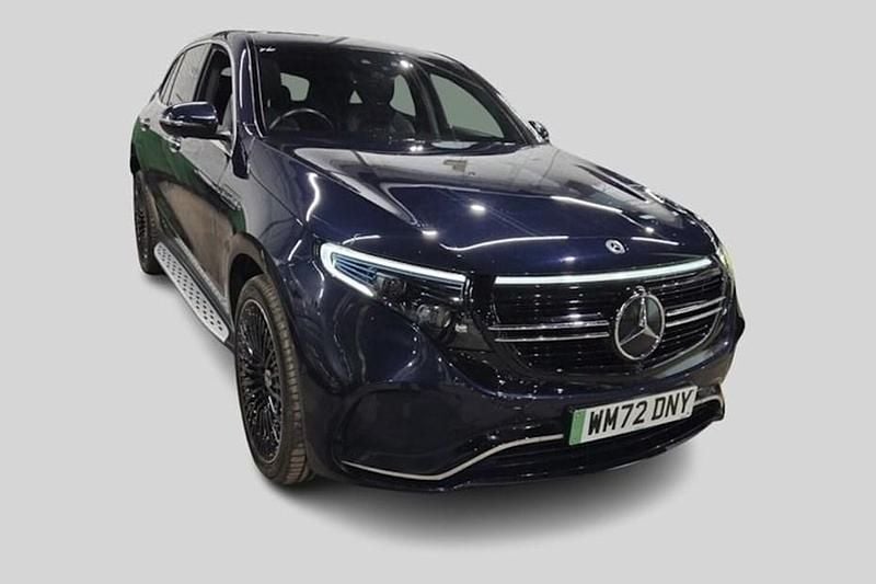 Used Mercedes EQC400 AMG line 300 kW (408 HP) 2023 Blue SUV
