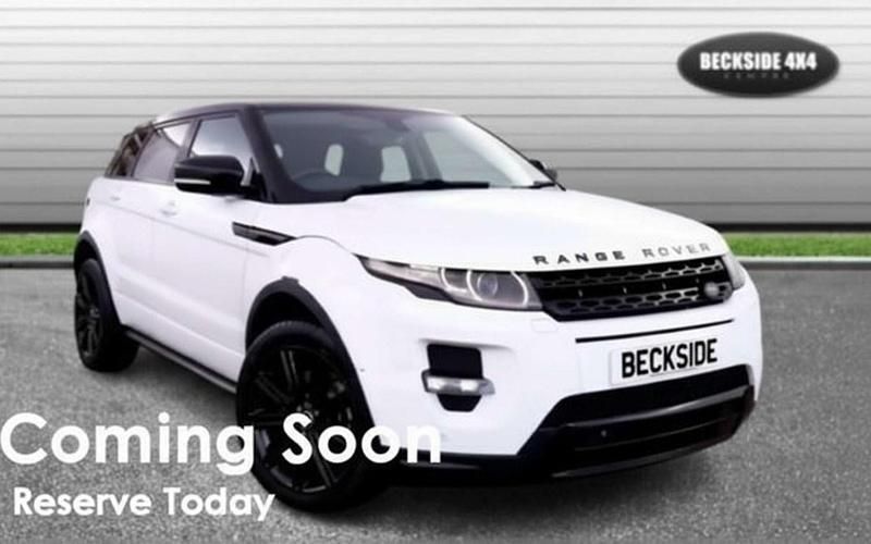 Used Land Rover Range Rover evoque Dynamic 190 HP (139 kW) 2013 White SUV