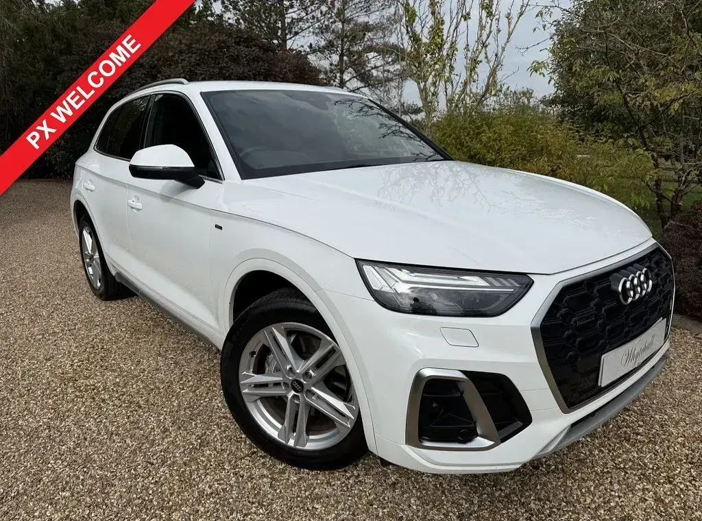 Used Audi Q5 S-Line 265 HP (194 kW) 2022 White SUV