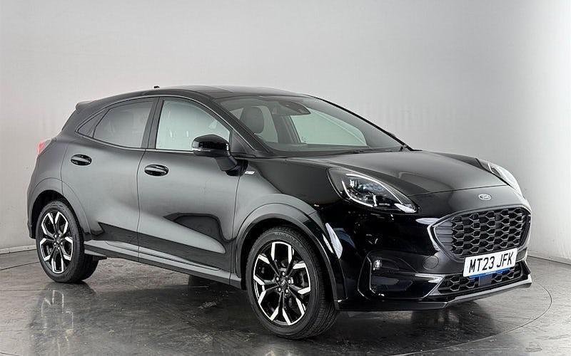 Black Used 2023 Ford Puma ST-Line X Hatchback | £15,150 - Image 1/3