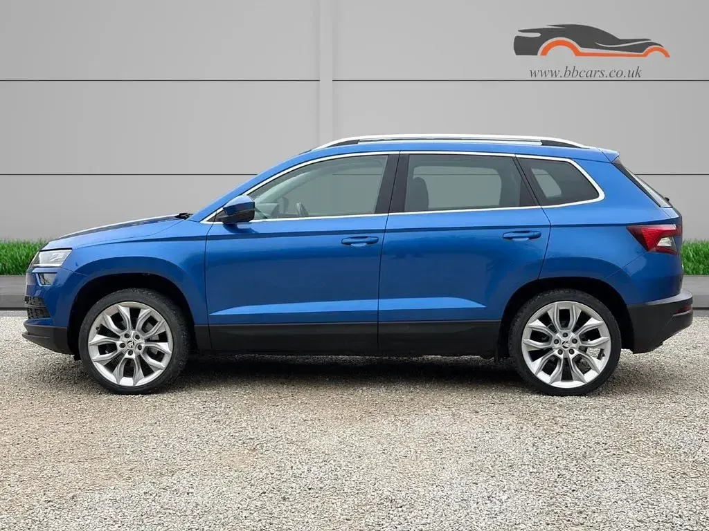 Used Skoda Karoq SE L 150 HP (110 kW) 2020 Blue SUV