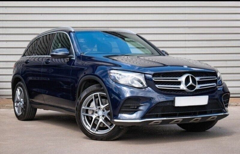 Blue Used 2016 Mercedes GLC250 AMG Line Premium SUV | £18,995 (Fair price) - Image 1/4