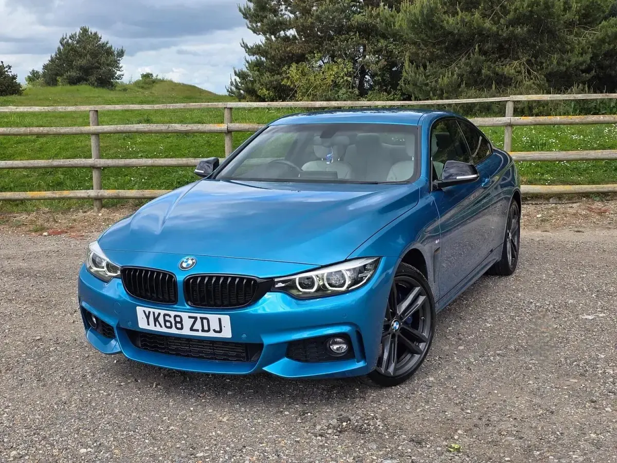 Used BMW 435 M Sport 2018 Blue Coupe
