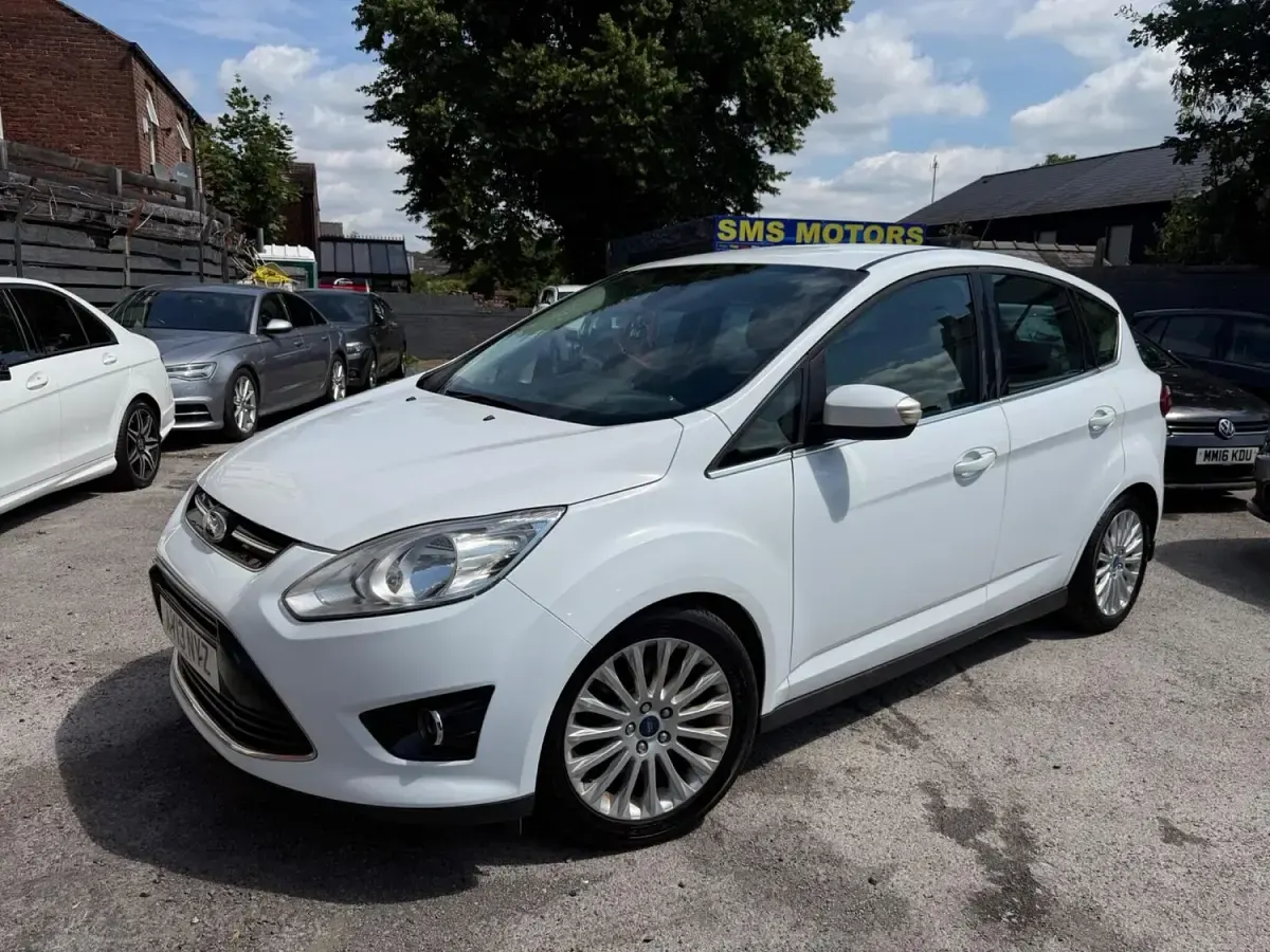 Used Ford C-MAX Titanium 140 HP (102 kW) 2013 White MPV