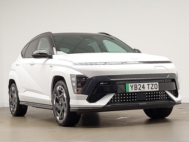 White Used 2024 Hyundai Kona N Line SUV | £23,998 (Fair price) - Image 1/4