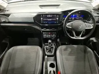 Used VW T-Cross Black Edition 110 HP (80 kW) 2024 White SUV