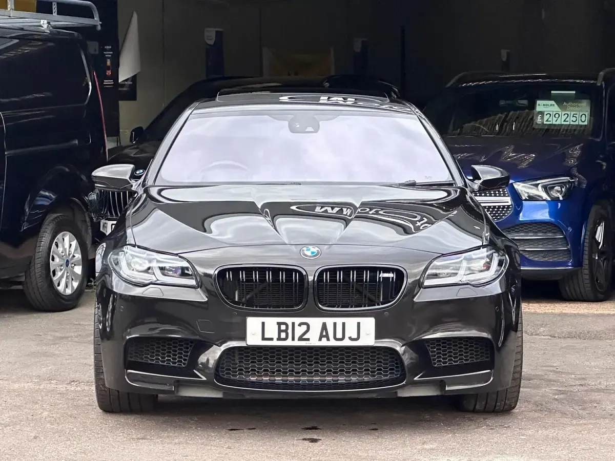Used BMW M5 Impressive 552 HP (405 kW) 2012 Black Sedan