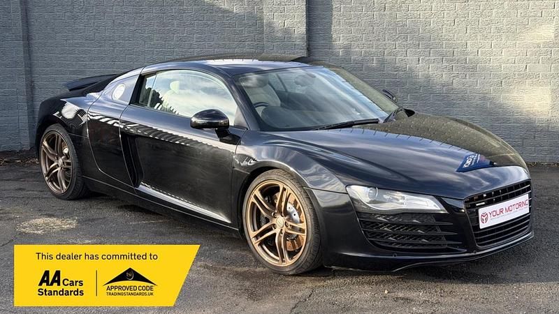 Used Audi R8 Coupé Advanced 420 HP (308 kW) 2008 Black Coupe