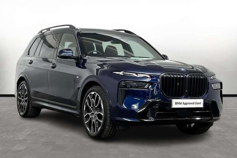 Blue Used 2024 BMW X7 M Sport SUV | £73,000 (Fair price) - Image 1/3