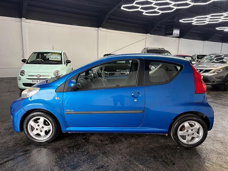Used Peugeot 107 68 HP (50 kW) 2009 Blue Hatchback