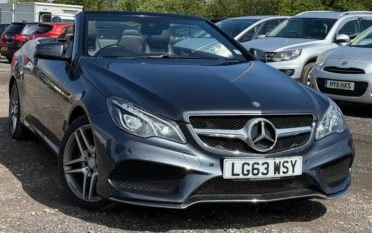 Used Mercedes E250 AMG 2013 Grey Cabriolet