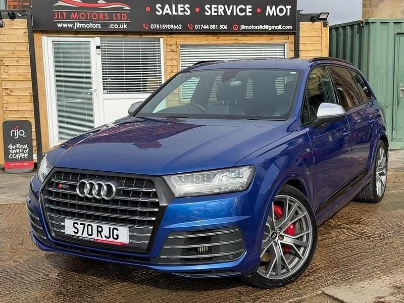 Used Audi SQ7 Advanced 435 HP (319 kW) 2017 Blue SUV