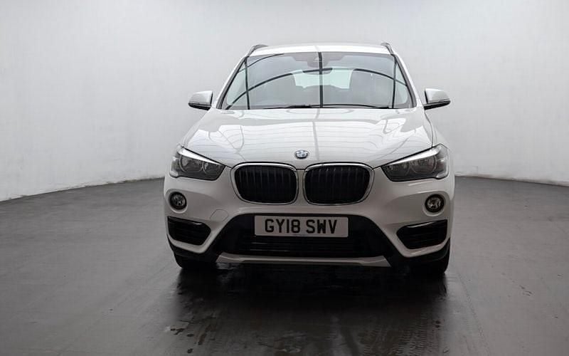 Used BMW X1 Sport Line 190 HP (139 kW) 2018 White SUV