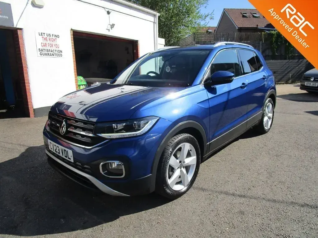 Used VW T-Cross SEL 110 HP (80 kW) 2023 Blue SUV