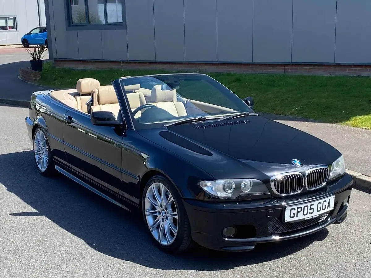 Used BMW 330 Cabriolet Sport Line 2005 Black Cabriolet