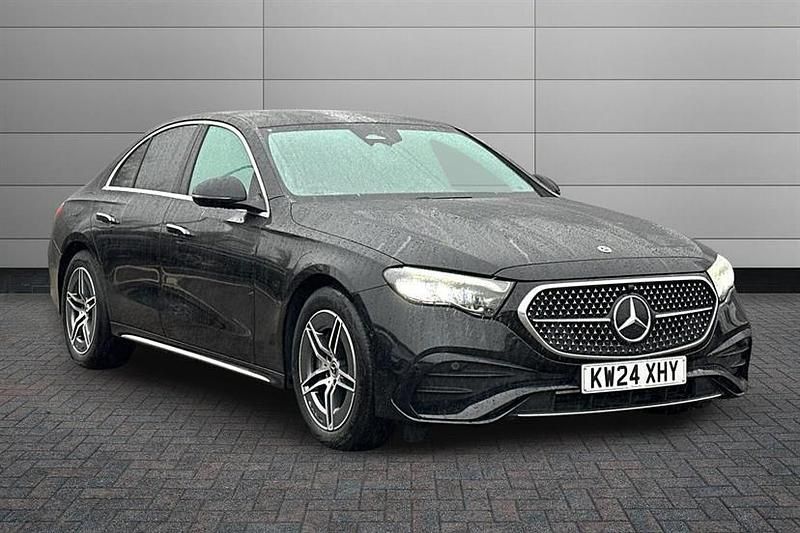 Black Used 2024 Mercedes E200 AMG line Sedan | £35,990 (Fair price) - Image 1/4